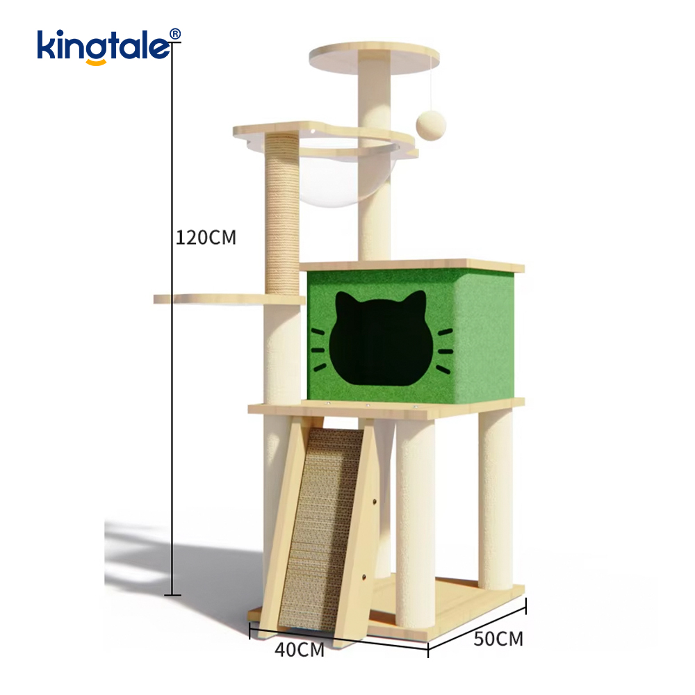 Pohon Kucing Felt MDF