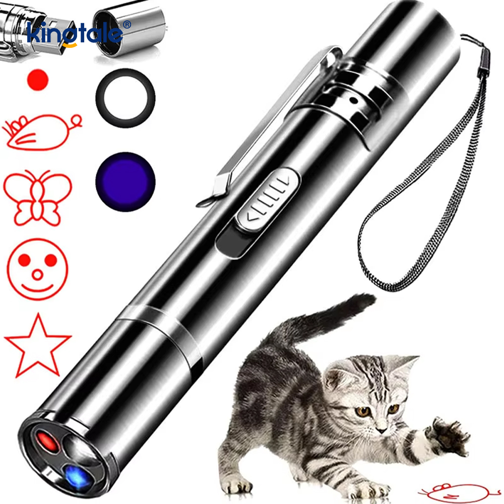 Mainan Kucing Laser Isi Ulang USB