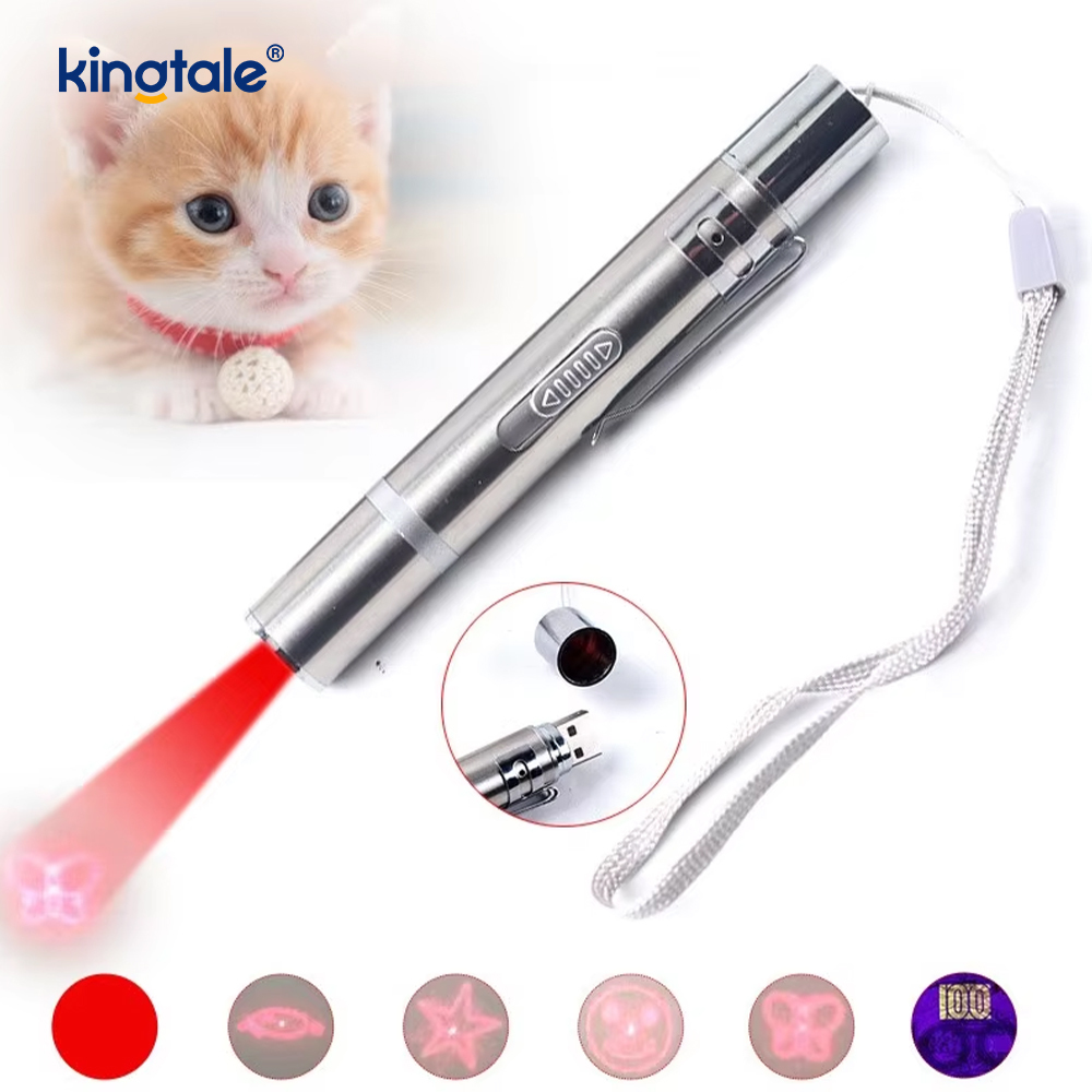 Mainan Kucing Laser Isi Ulang USB