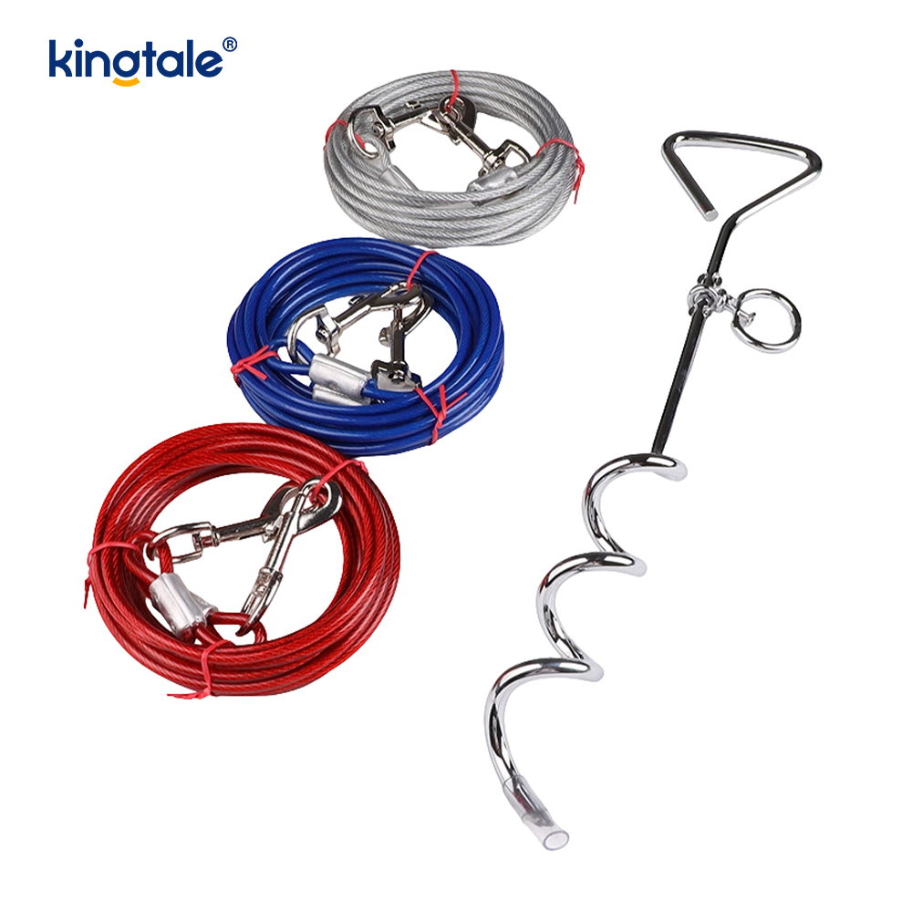 Kabel dan Pasak Pengikat Anjing