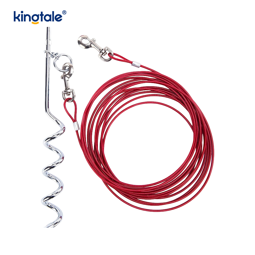 Kabel dan Pasak Pengikat Anjing