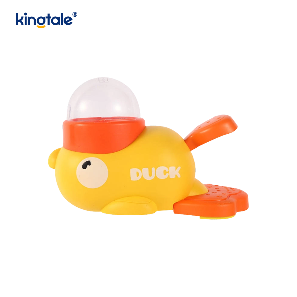 Pengumpan Hewan Peliharaan Bebek Kuning Kecil Mainan Anjing Interaktif Puzzle Makanan Pengumpan Lambat