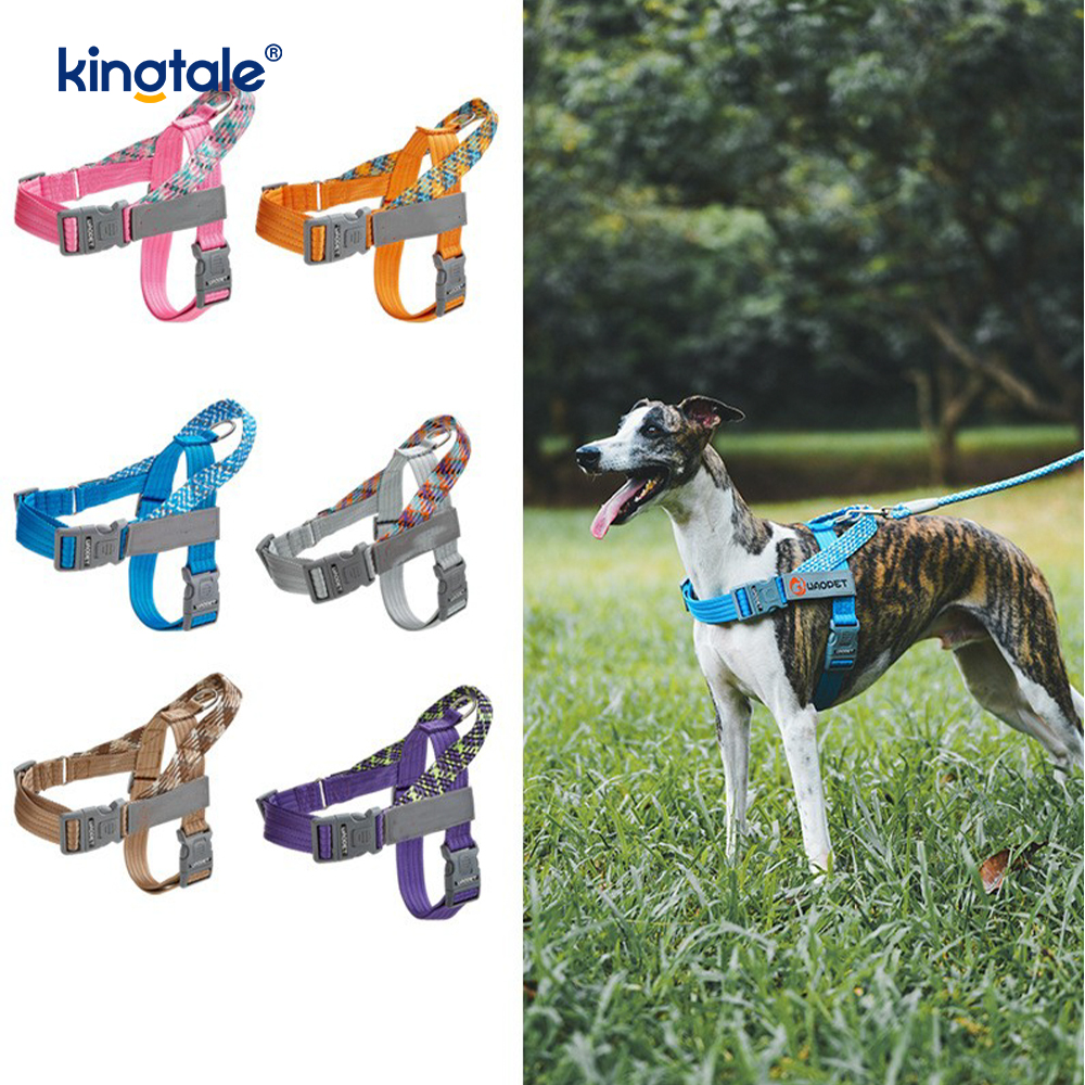 Mengembangkan Anyaman Nilon Kepang Sorot Harness Anjing Reflektif
