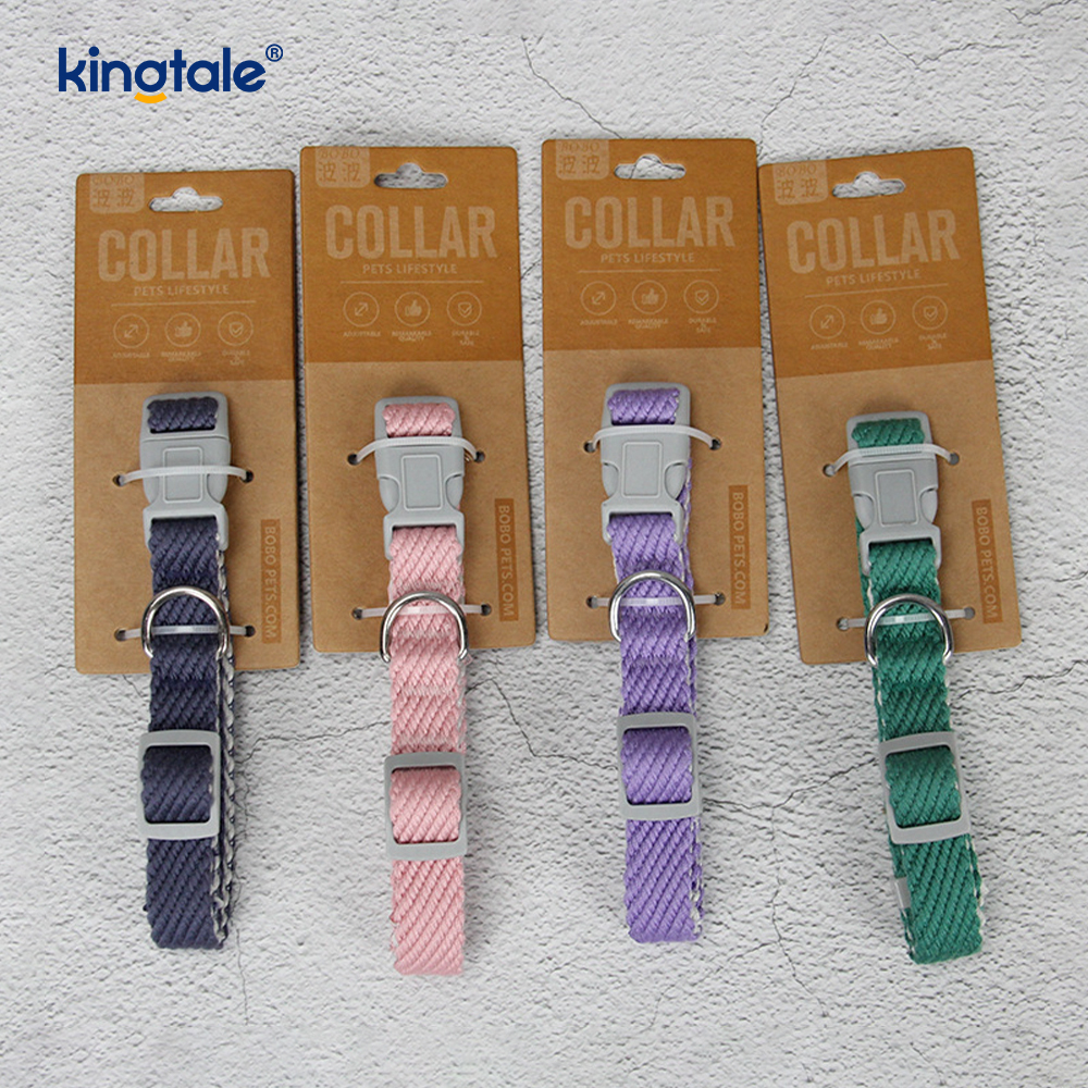 Set Tali Kerah Harness Anjing Pola Cetak OEM/ODM yang Dipersonalisasi