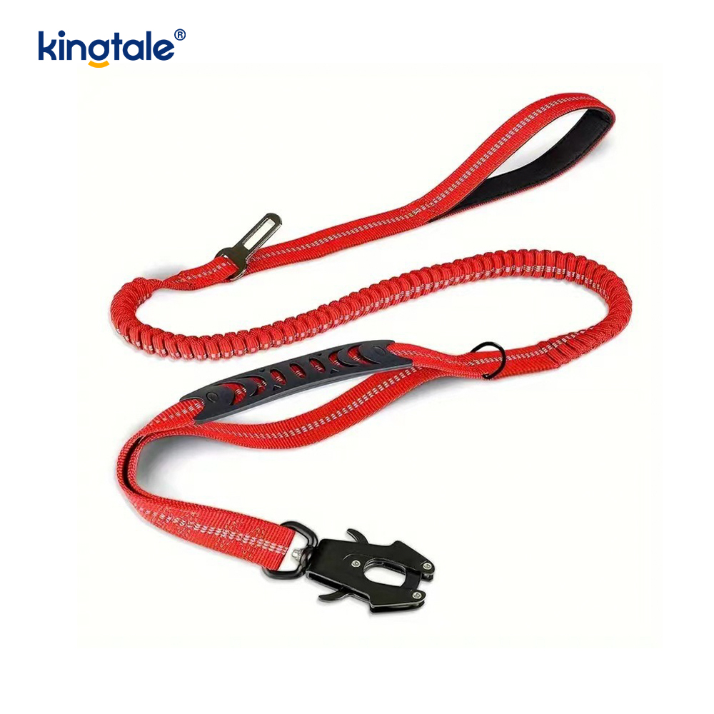 Timbal Anjing Tugas Berat 4 In 1 Dengan Sabuk Pengaman Mobil Dan Pegangan Empuk Lembut Timbal Anjing Tugas Berat 4 In 1 Dengan Sabuk Pengaman Mobil Dan Pegangan Empuk Lembut