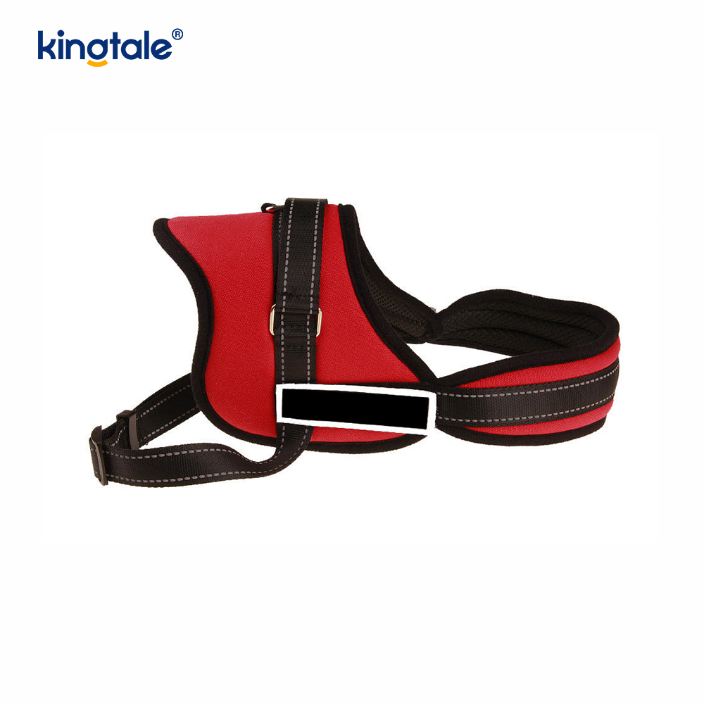 Harness Anjing Servis Tanpa Gesper Tarik untuk Anjing Sedang & Besar