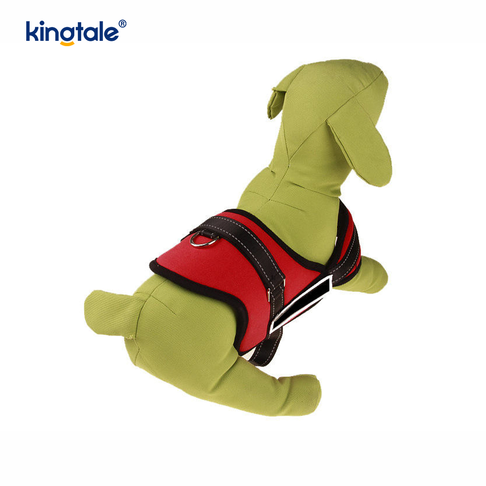 Harness Anjing Servis Tanpa Gesper Tarik untuk Anjing Sedang & Besar