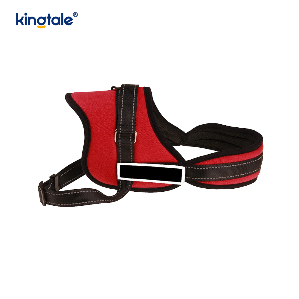 Harness Anjing Servis Tanpa Gesper Tarik untuk Anjing Sedang & Besar