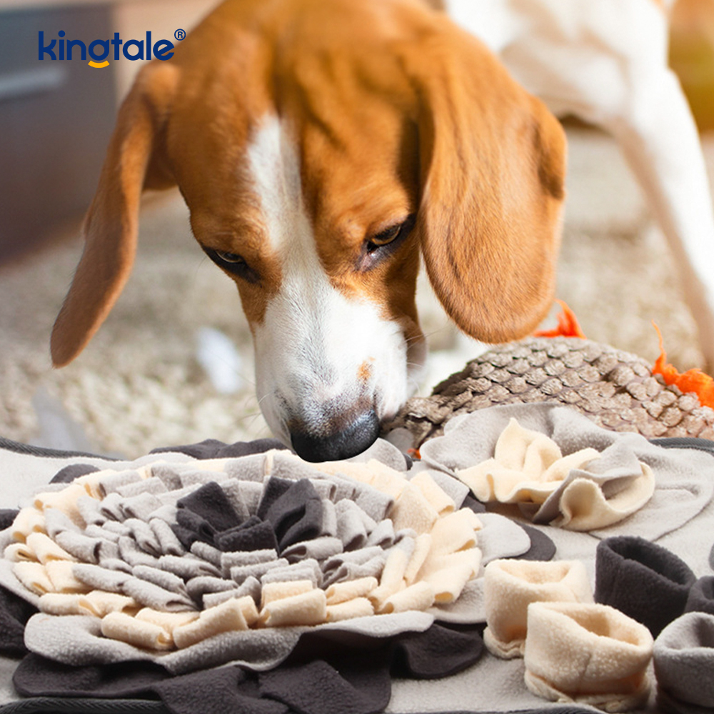 Matras Snuffle Hewan peliharaan untuk Puzzle Pakan Interaktif Anjing