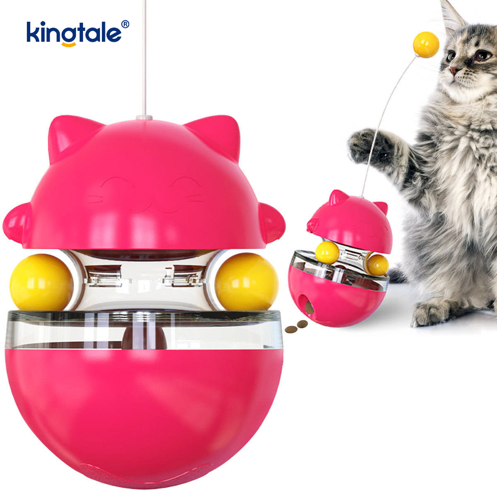 Mainan Kucing Interaktif Tumbler Menggoda Kucing dan Merindukan Bola Mainan Kucing Baru