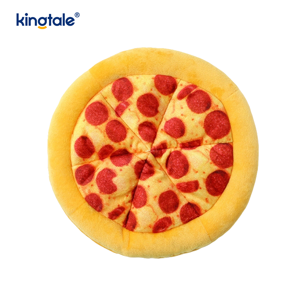 Mainan Kunyah Melengking yang Menyenangkan untuk Pengasuh — Pizza & Donat