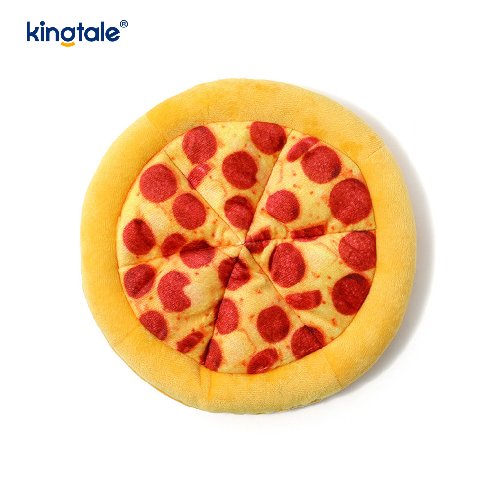 Mainan Kunyah Melengking yang Menyenangkan untuk Pengasuh — Pizza & Donat